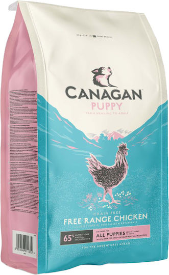 Canagan Free Range Puppies 12kg Dry Food for Puppies with Chicken