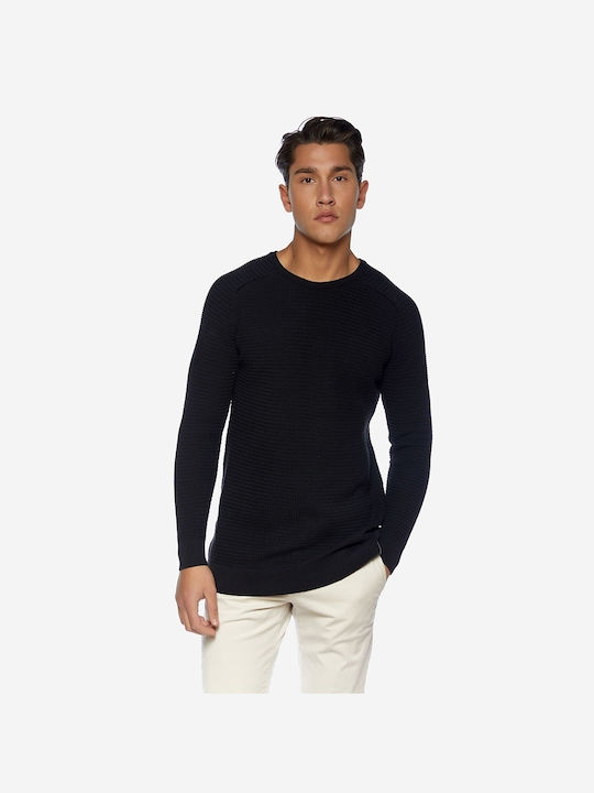 Brokers Jeans Men's Long Sleeve Sweater Black