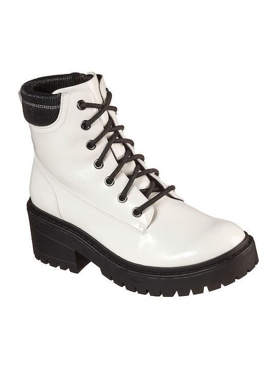 Teen Spirit Women's Ankle Boots White