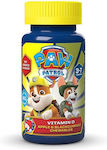 Health Fuel Paw Patrol Vitamin D Vitamin 400iu Apple Blackcurrant 60 chewable tabs