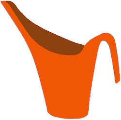 TnS 311575 Plastic Watering Can Orange Orange