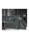 Guy Laroche Rubicon Dreisitzer-Sofa Wurf Zwei Seiten 180x300cm Anthrazit