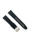 Diloy Straps Δερμάτινο Λουράκι Μαύρο 24mm