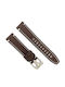 Diloy Straps Curea din piele Maro 20mm