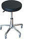 REPOP Wheeled Stool Black