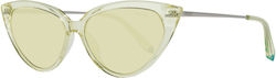 Emilio Pucci Sunglasses Κίτρινα with Mixed Frame & Yellow Lens
