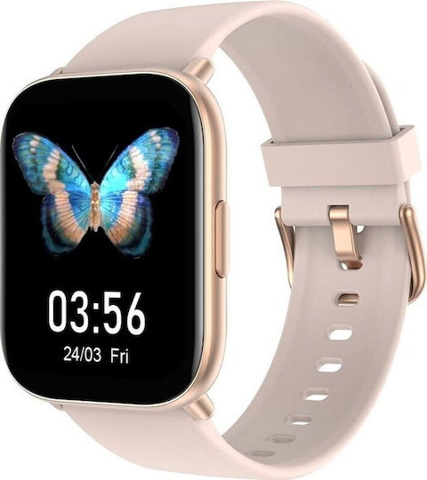Oromed Oro Fit Pro Stainless Steel 46mm Αδιάβροχο Smartwatch με