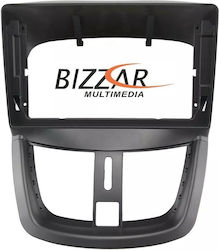 Bizzar Πρόσοψη 2 Din Συμβατή με Οθόνη 9" για Peugeot 207 2006-2012