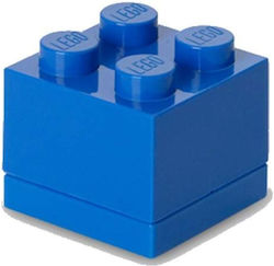 LEGO Mini Plastic Kids' Food Container Blue
