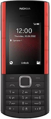 Nokia 5710 XpressAudio Dual SIM Mobile Phone with Buttons Black/Red