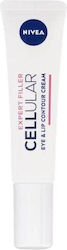 Nivea Cellular Expert Filler Κρέμα Ματιών & Χειλιών 15ml
