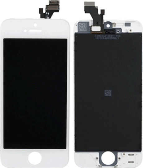 Tianma Οθόνη LCD με Μηχανισμό Αφής για iPhone 5s (Λευκό)