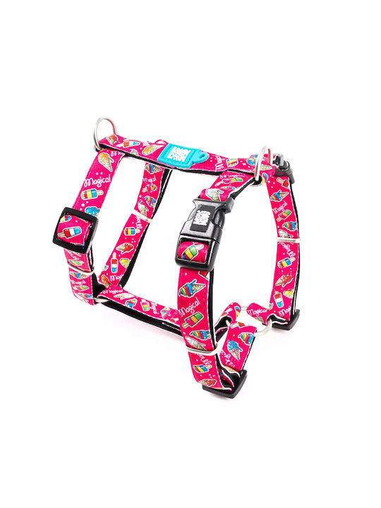Max & Molly Hundegeschirr Magical Fuchsie X-klein 15mm x 32-40cm ΜΜ01390