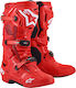 Alpinestars Tech 10 Ανδρικές Μπότες Motocross Κόκκινες