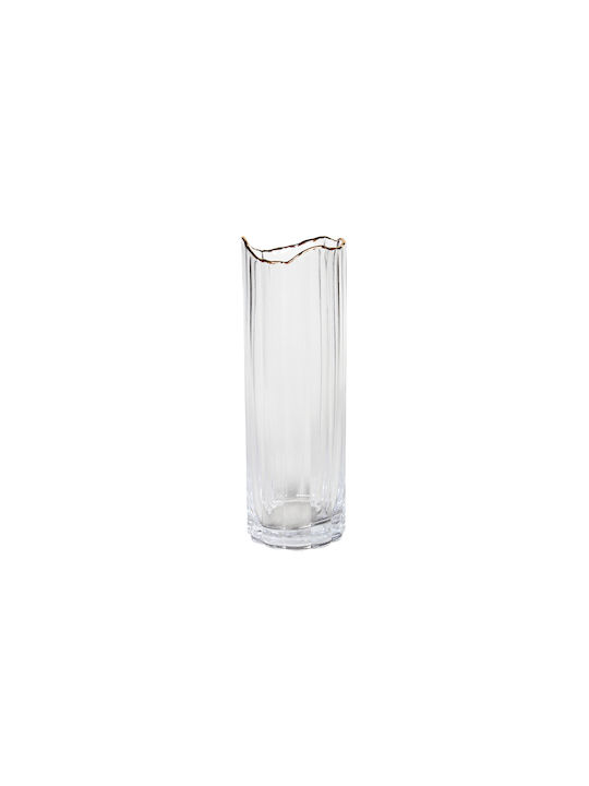 Keskor Glass Vase 10x10x30cm