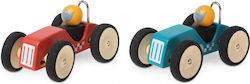 Kiokids Vehicle Αυτοκινητάκι made of Wood for 12++ Months (Various Designs/Assortments of Designs) 1pc