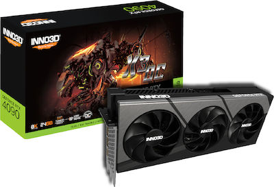 Inno 3D GeForce RTX 4090 24GB GDDR6X X3 OC Κάρτα Γραφικών