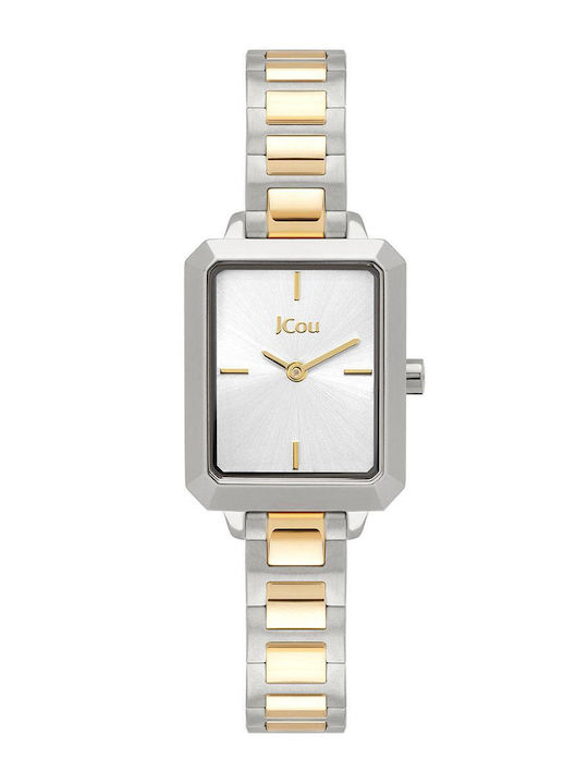 Jcou Caprice Women's Watch with Gold Metal Bracelet
