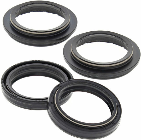 All Balls Fork Seal Front Fork Seals & Scrapers Set for Honda / Kawasaki