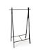 Bizzotto Daiki Floor Garment Rack made of Wood Black 91x50x151cm