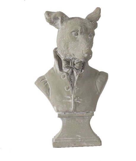 Artekko Decorativ Câine din Beton 14.5x12x26.5cm 1buc