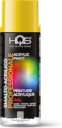 HQS Σπρέι Βαφής Κίτρινο RAL 1023 400ml