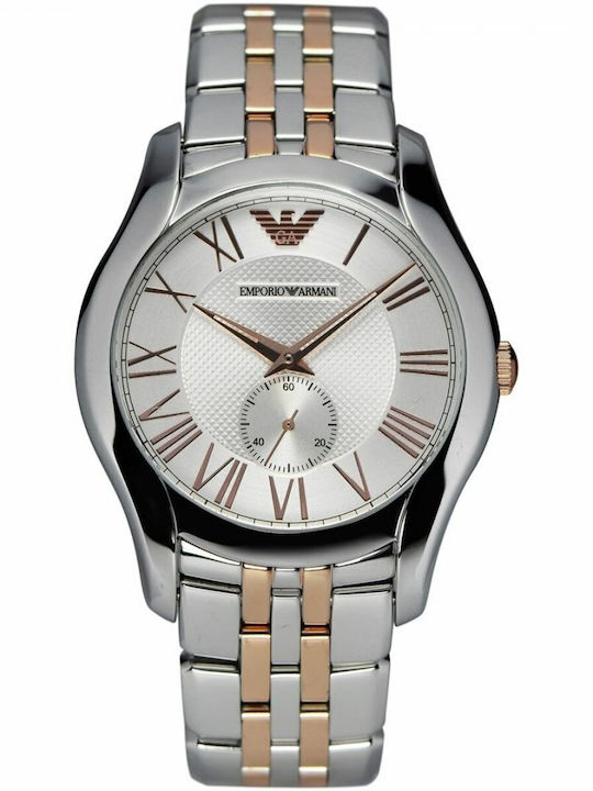 Armani Exchange Women's Watch Chronograph with Metal Bracelet