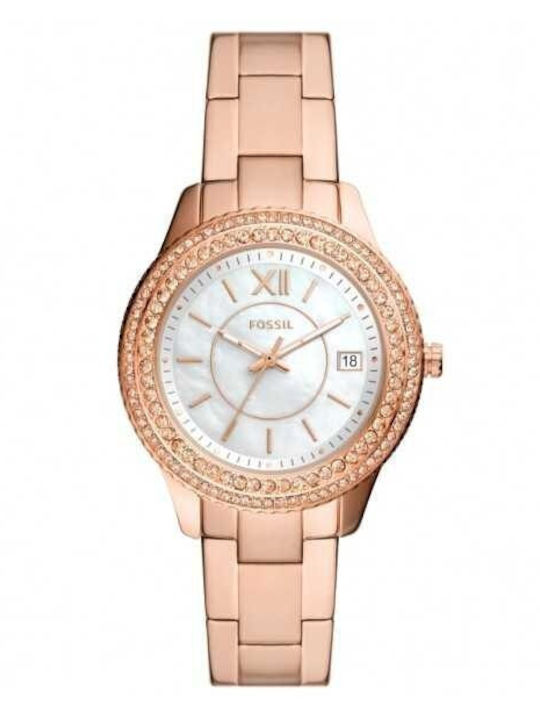 Fossil Stella Ceas Dama 37mm Baterie Cu Brățară...