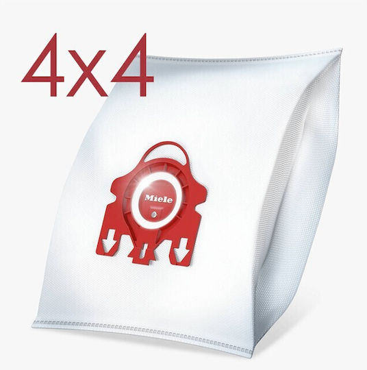 XXL-PACK 16 Σακούλες Σκούπας 16τμχ Συμβατή με Σκούπα Miele