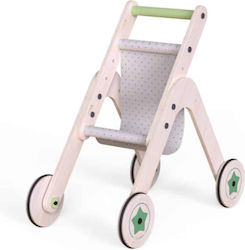 Mamatoyz Wooden Dolls Pushchair for 1+ Years