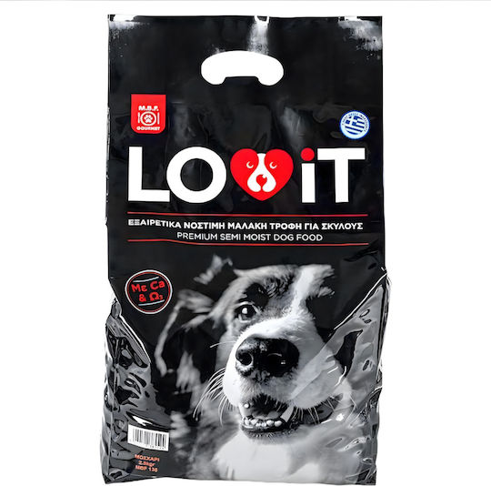 M.B.F. LOVIT 2.5kg Dry Food for Adult Small & Medium Breed Dogs with Calf