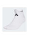 Adidas Designed 4 Sport Athletic Socks White 1 Pair