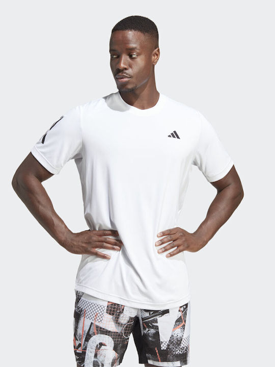 adidas Club 3-Stripes HS3261 Herren Bluse Weiß