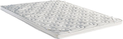 Orion Strom Single Bed Latex Mattress Topper E050 Best Latex with Elastic Straps 80x200x4cm