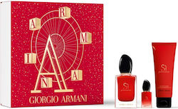 Armani Exchange Sì Passione Γυναικείο Σετ με Eau de Parfum και Mini Άρωμα 3τμχ