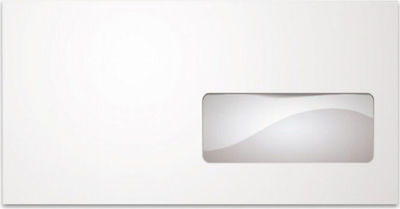 Typotrust Φάκελος Αλληλογραφίας με Παράθυρο 1τμχ 11.5x23εκ. σε Λευκό Χρώμα 3006