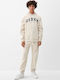 Sweatshirt mit Kapuze Beige