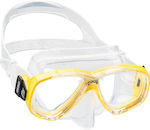 CressiSub Silicone Diving Mask Perla Yellow DN2080002