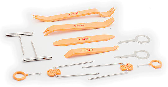 CARAV Industries Inc. Car Radio and Upholstery Plastic Clip Removal Tools 12 Pieces