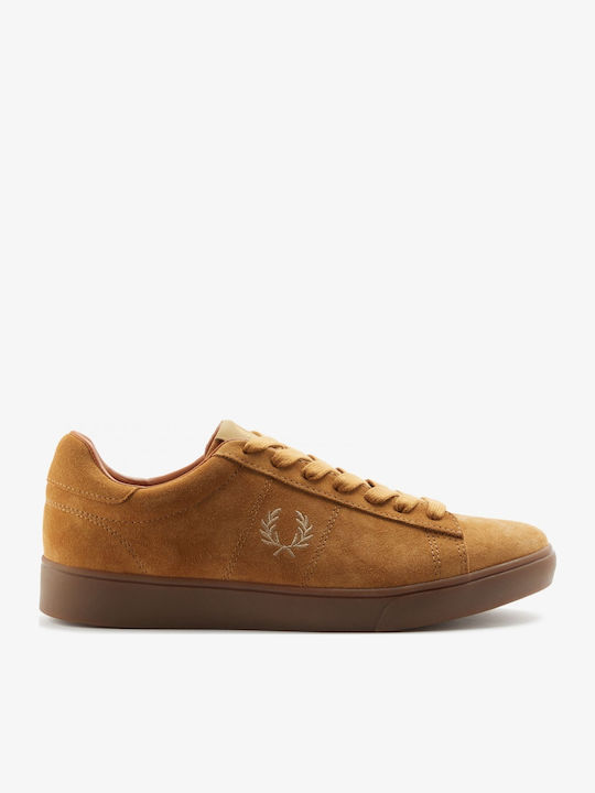 Spencer Leather Ανδρικά Sneakers Καφέ