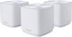 Asus ZenWiFi XD5 (W-3-PK) WiFi Mesh Network Access Point Wi‑Fi 6 Dual Band (2.4 & 5GHz) σε Τριπλό Kit