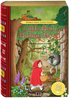 Kids Puzzle Little Red Riding Hood for 8++ Years 96pcs Professor Puzzle