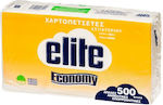 Elite 500 Χαρτοπετσέτες Economy Μονόφυλλες 23x23cm