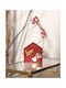 LifeLikes Love Hanging Lucky Charm Home Red made of Wood 1pcs