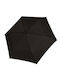 Doppler Zero 99 21cm Umbrelă de ploaie Compact Neagră