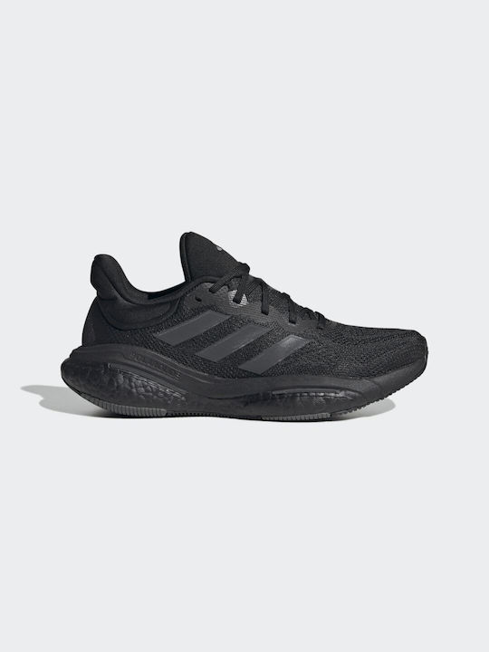 Adidas Solarglide 6 Γυναικεία Αθλητικά Παπούτσια Running Core Black / Grey Six / Carbon