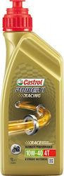 Castrol Power 1 Racing Λάδι Μοτοσυκλέτας για Τετράχρονους Κινητήρες 10W-40 1lt