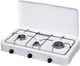 Kumtel Liquid Gas Countertop Triple Burner White