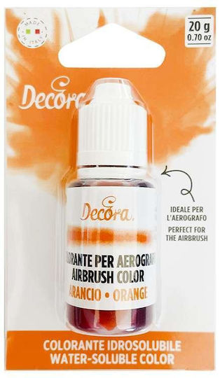 Decora Lebensmittelfarbe Orange 1Stück 20gr