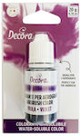 Decora Liquid Food Colouring Υδατοδιαλυτό Purple 1pcs 20gr